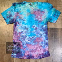 Ice Tie Dye- Crinkle- Hydrangea