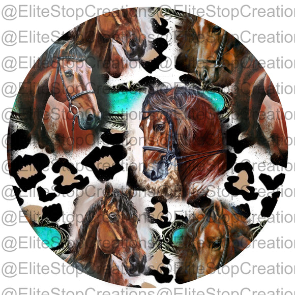 Leopard- Horses - EliteStop Creations