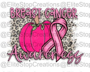 Breast Cancer Awareness- Leopard - EliteStop Creations