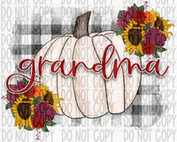 Pumpkin Grandma - EliteStop Creations