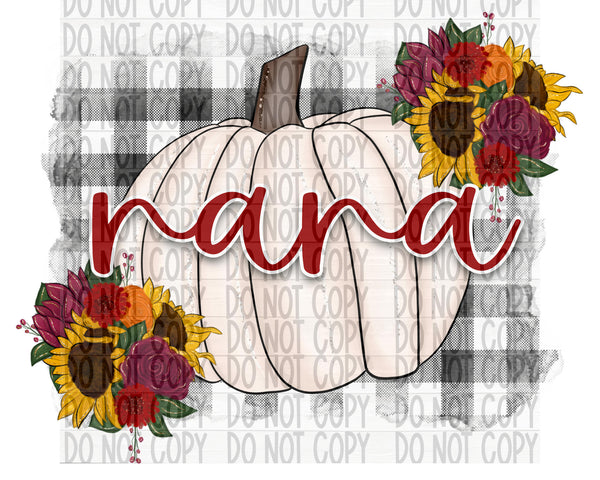 Pumpkin Nana - EliteStop Creations