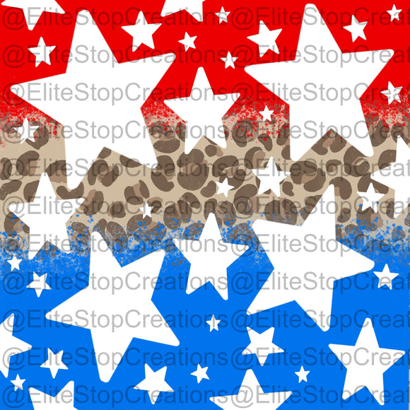 Stars & Leopard Paper - EliteStop Creations