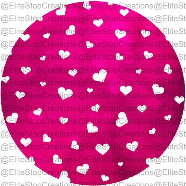 Pink Hearts - EliteStop Creations