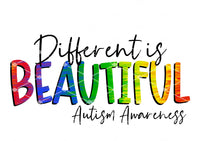 Different is Beautiful- Autism Awareness