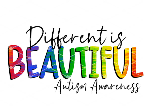 Different is Beautiful- Autism Awareness