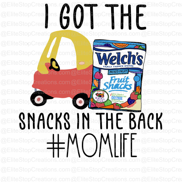 Mom Life- Snacks - EliteStop Creations