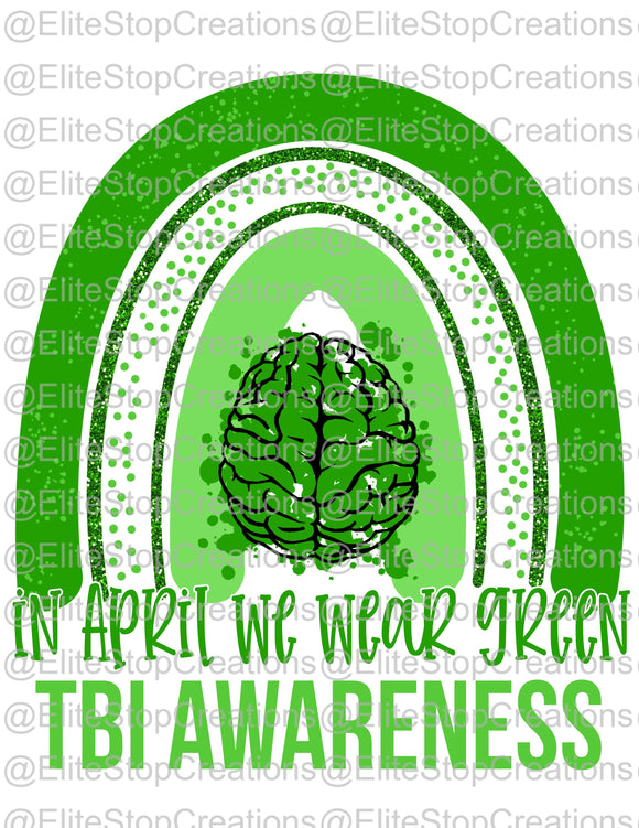 In April We Wear Green - EliteStop Creations