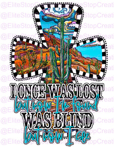 Cross- I was Once Lost - EliteStop Creations
