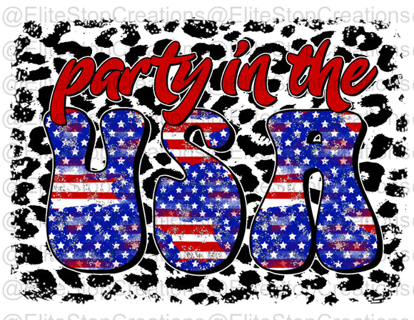Party in the USA - EliteStop Creations