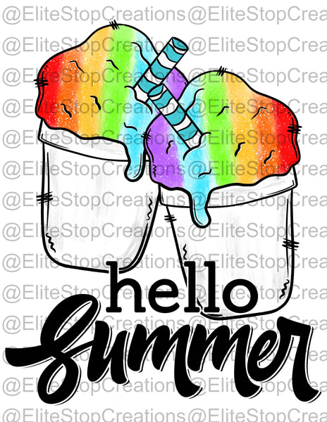 Hello Summer - EliteStop Creations