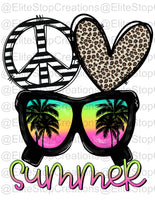 Peace Love Summer - EliteStop Creations