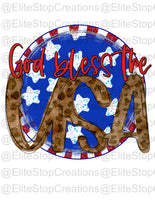 God Bless the USA - EliteStop Creations
