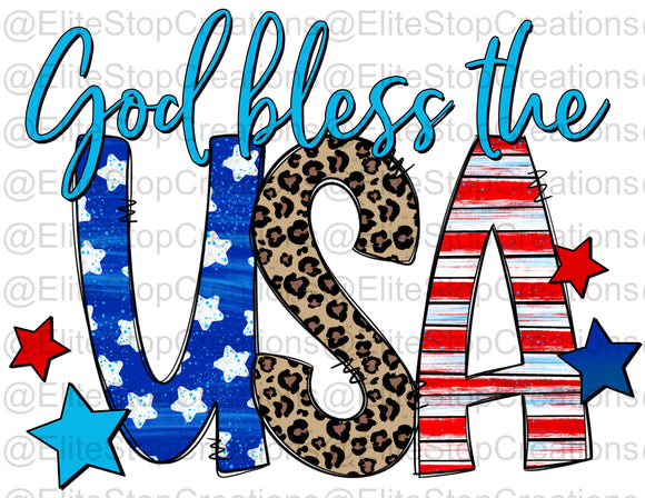 God Bless the USA - EliteStop Creations