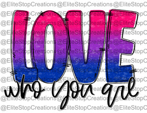 LOVE who you are - EliteStop Creations