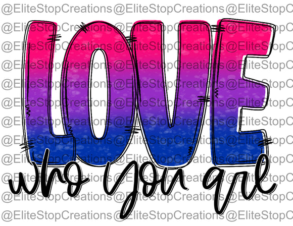 LOVE who you are - EliteStop Creations