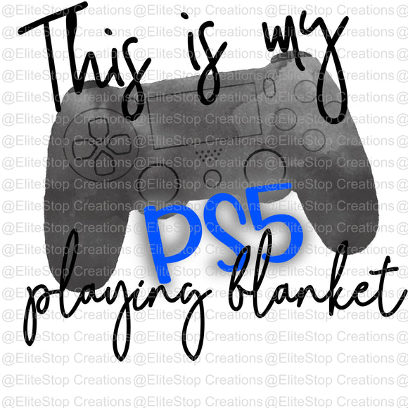 PS5 Blanket - EliteStop Creations