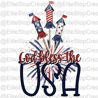 God Bless the USA - EliteStop Creations