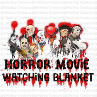 Horror Movie Blanket - EliteStop Creations