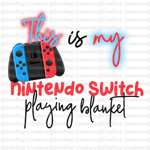 Nintendo Switch Blanket - EliteStop Creations