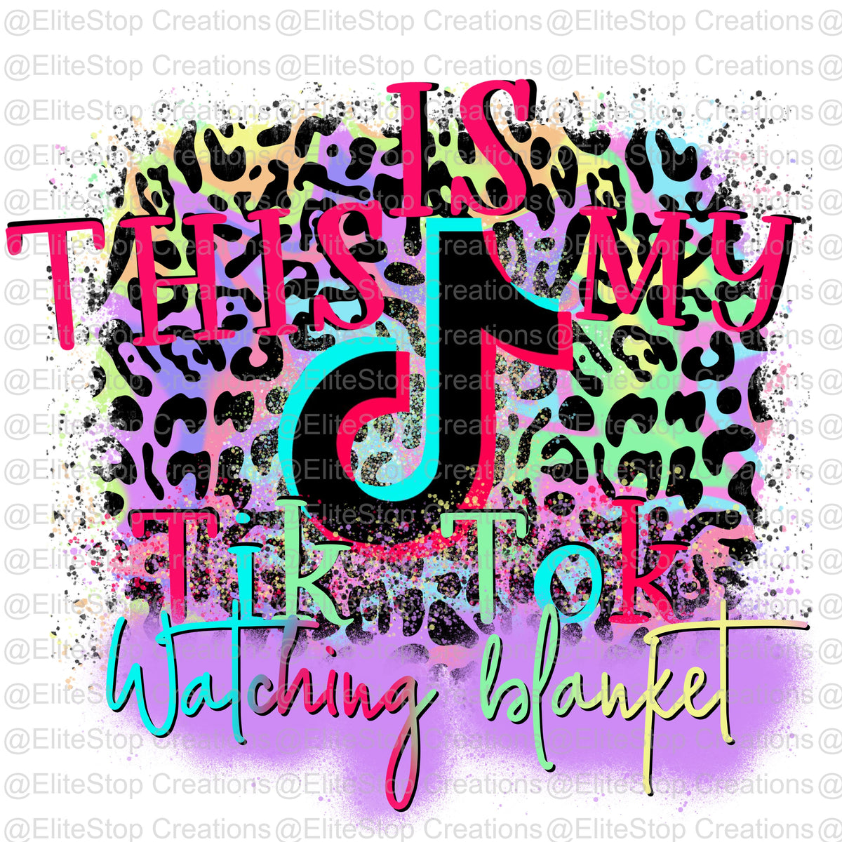 Tik Tok Watching Blanket EliteStop Creations