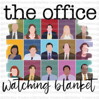 The Office Watching Blanket - EliteStop Creations