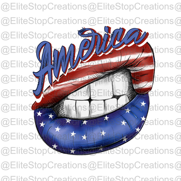 America Lips - EliteStop Creations