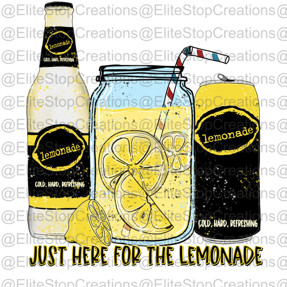Just Here for the Lemonade - EliteStop Creations