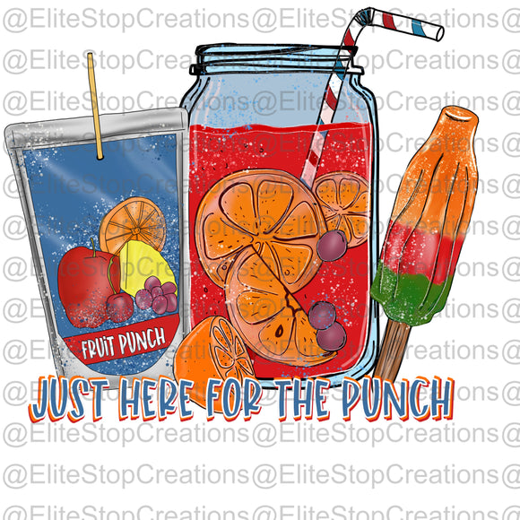 Just Here for the Punch - EliteStop Creations