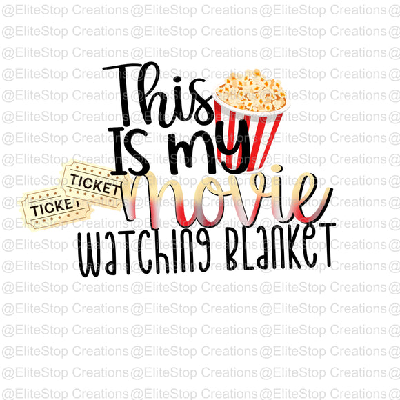 Movie Watching Blanket - EliteStop Creations