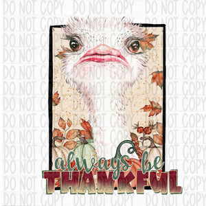 Always Be Thankful - EliteStop Creations