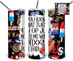 4th of July- Makes me want a Hotdog - EliteStop Creations