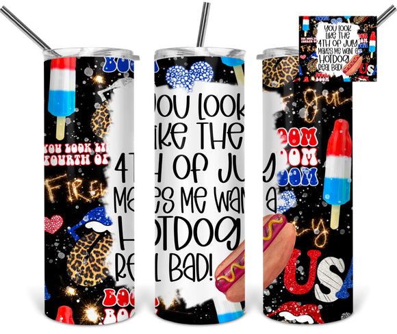 4th of July- Makes me want a Hotdog - EliteStop Creations