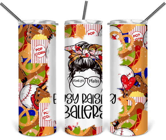 Busy Raising Ballers- Baseball - EliteStop Creations