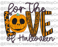 For the Love of Halloween - EliteStop Creations