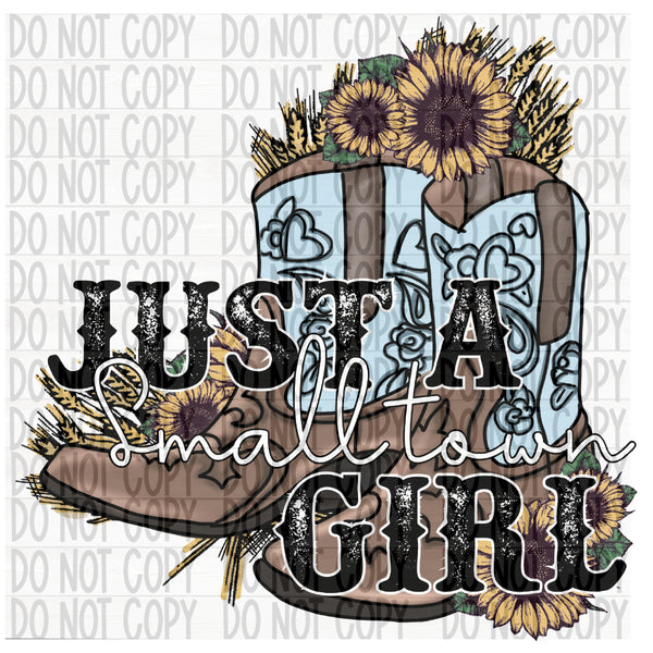 Just a Small Town Girl - EliteStop Creations