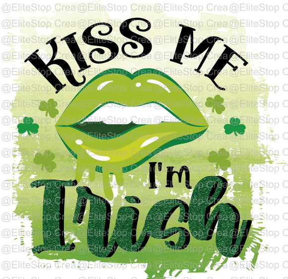 Kiss Me I'm Irish - EliteStop Creations