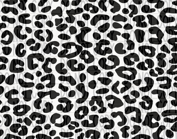 Large Leopard Cheetah Paper- Black - EliteStop Creations