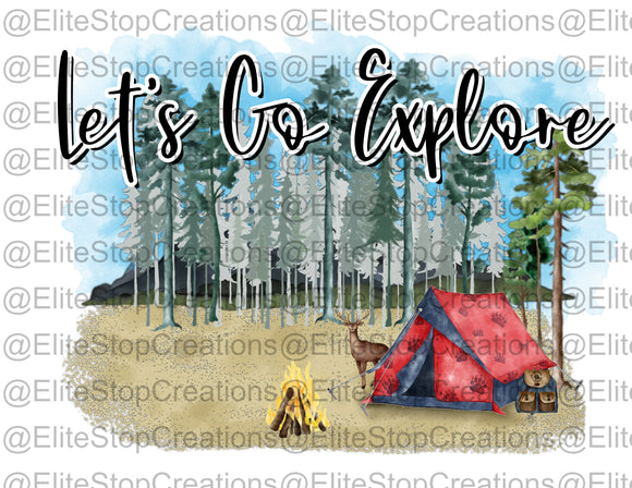 Lets Go Explore - EliteStop Creations