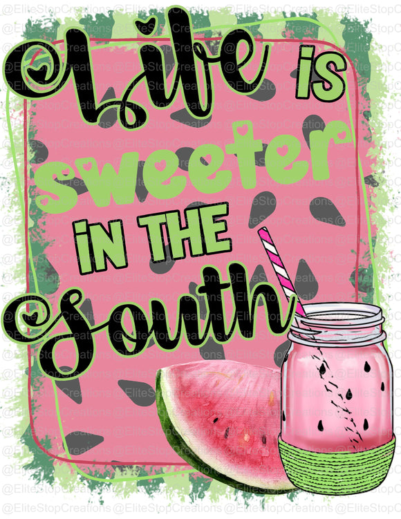 Life is Sweeter in the South - EliteStop Creations