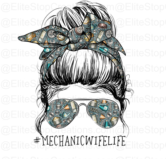 Mechanic Wife Life - EliteStop Creations
