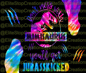 Mimisaurus- Black - EliteStop Creations