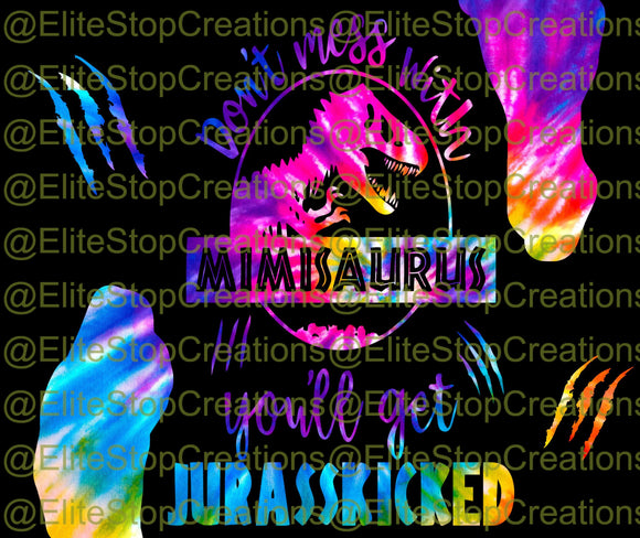 Mimisaurus- Black - EliteStop Creations