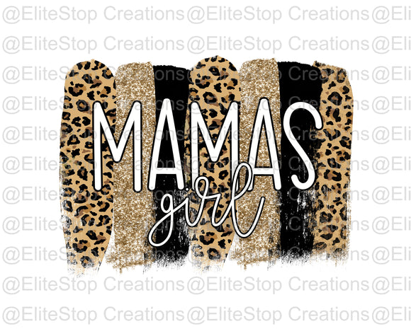 Mamas Girl- Leopard - EliteStop Creations