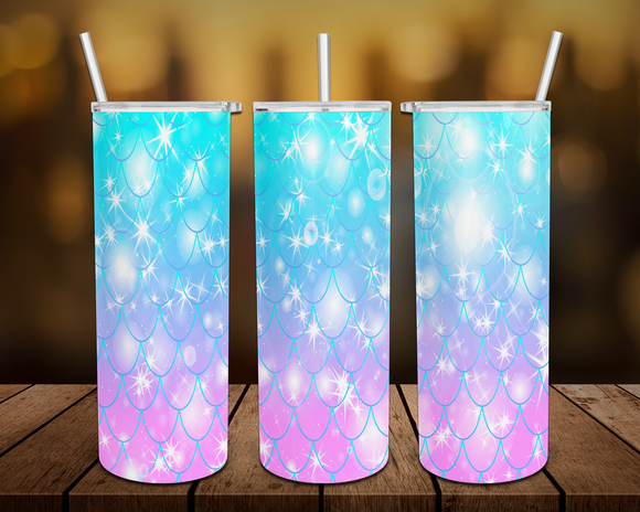 Pink & Blue Mermaid - EliteStop Creations