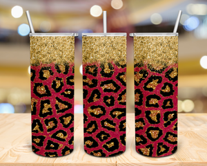Gold Glitter Leopard - EliteStop Creations
