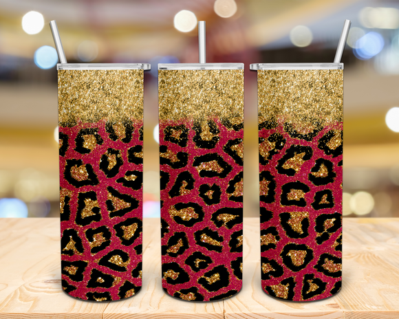Gold Glitter Leopard - EliteStop Creations
