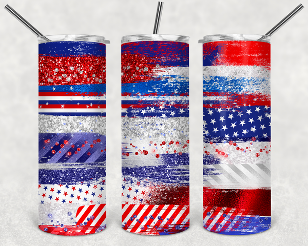 4th of July- Red White Blue - EliteStop Creations