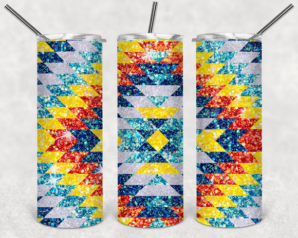Aztec- Orange/Teal - EliteStop Creations