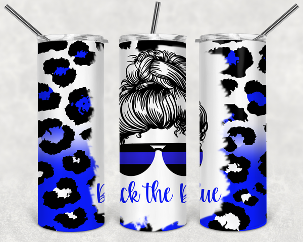 Back the Blue- Ombre - EliteStop Creations