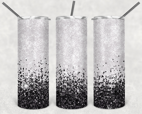 Black Glitter Ombre - EliteStop Creations